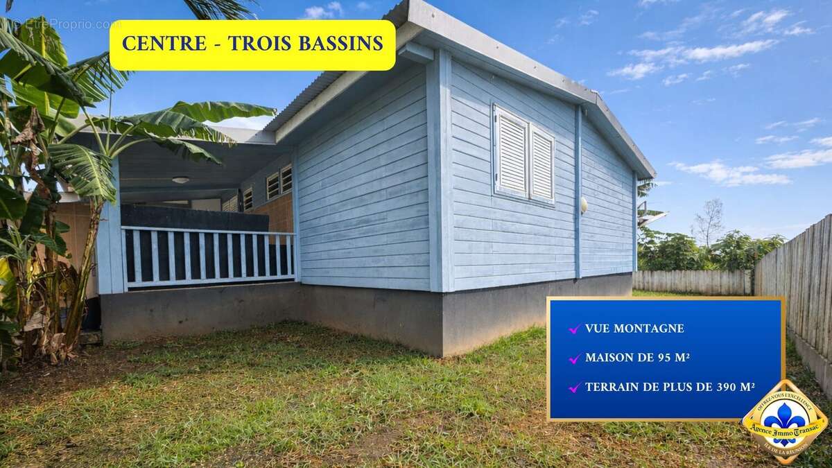 Maison à LES TROIS-BASSINS