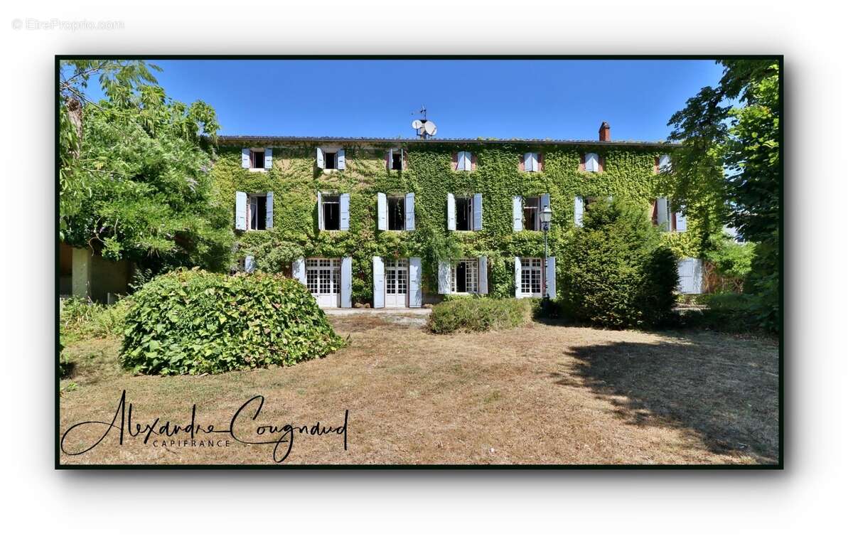 A vendre Roquecourbe (81) — Maison de maître XIXe, 500 m², 10 chambres, parc piscinable 2 271 m² — Aux portes du Sidobre - photo 14