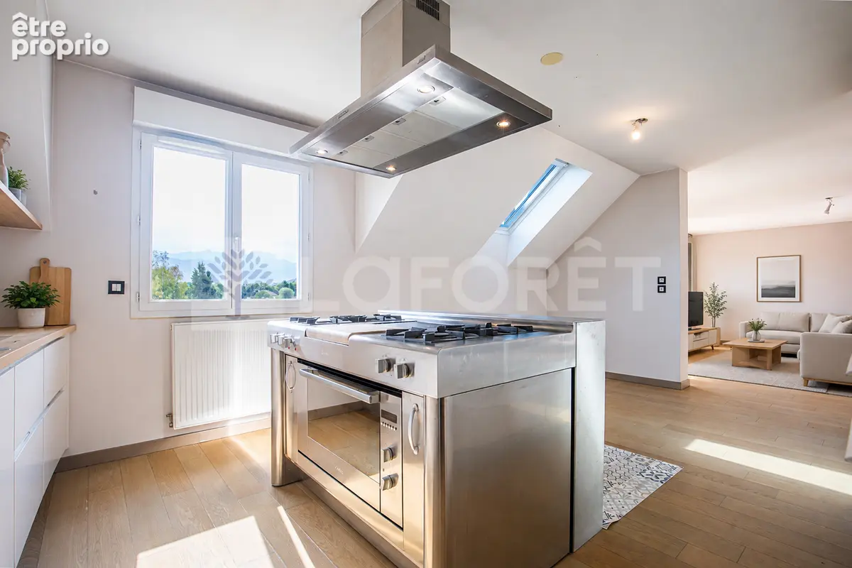Agence immobiliere laforet - co-exclusivite - "muscari" - poisy - appartement duplex t3 de 114,66m² - terrasse 12,35m²  - cave - - photo 4
