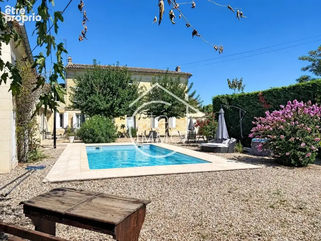 Saint Emilion : Maison Girondine en pierre avec piscine et Gîte - photo 25