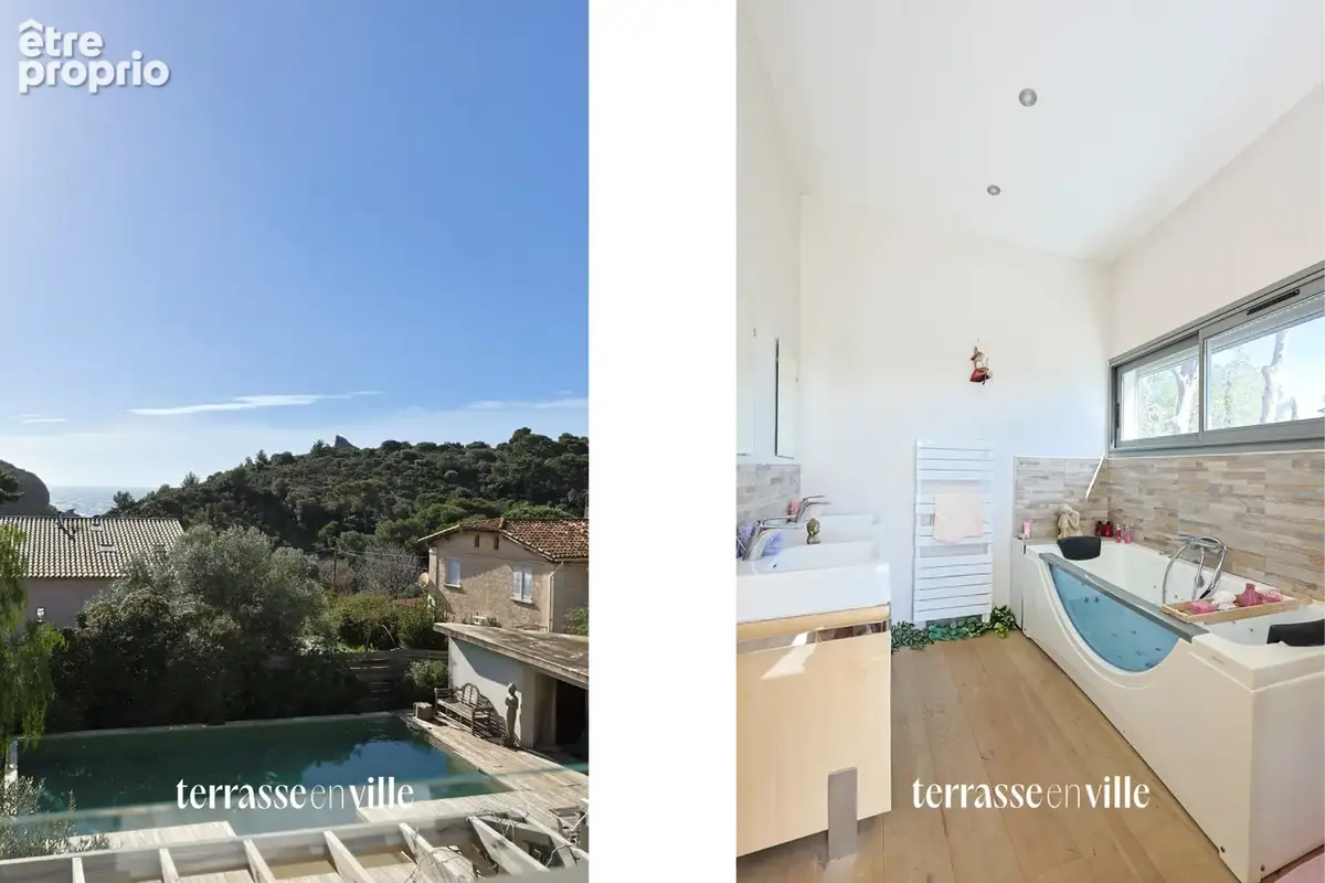 La ciotat - figuerolles - maison familiale - t6 - 204 m2 + t2 40 m2 - piscine - parcelle 1041m2 - vue mer - 1 - photo 18