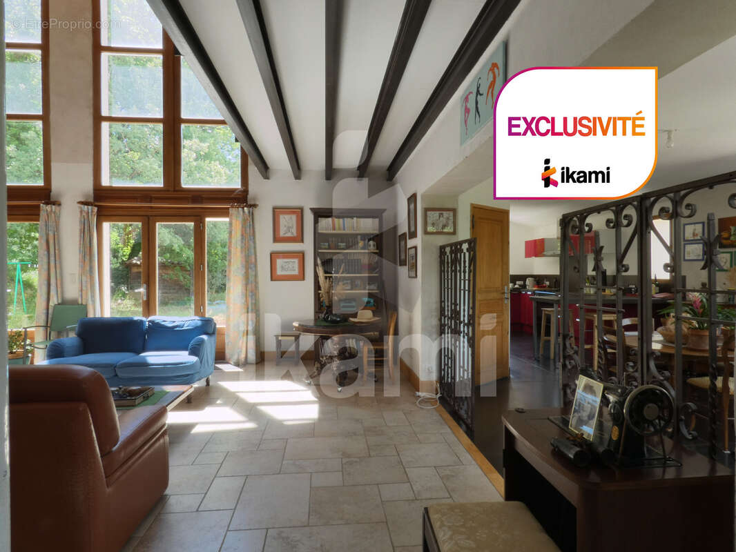 Maison 198 m2    4 chambres, sous-sol, nature & calme   Pont-de-Barret - photo 7