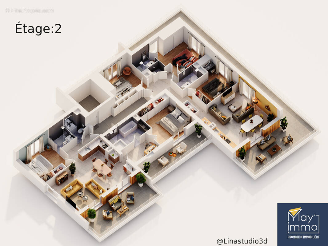 Appartement à LA TOUR-DU-PIN