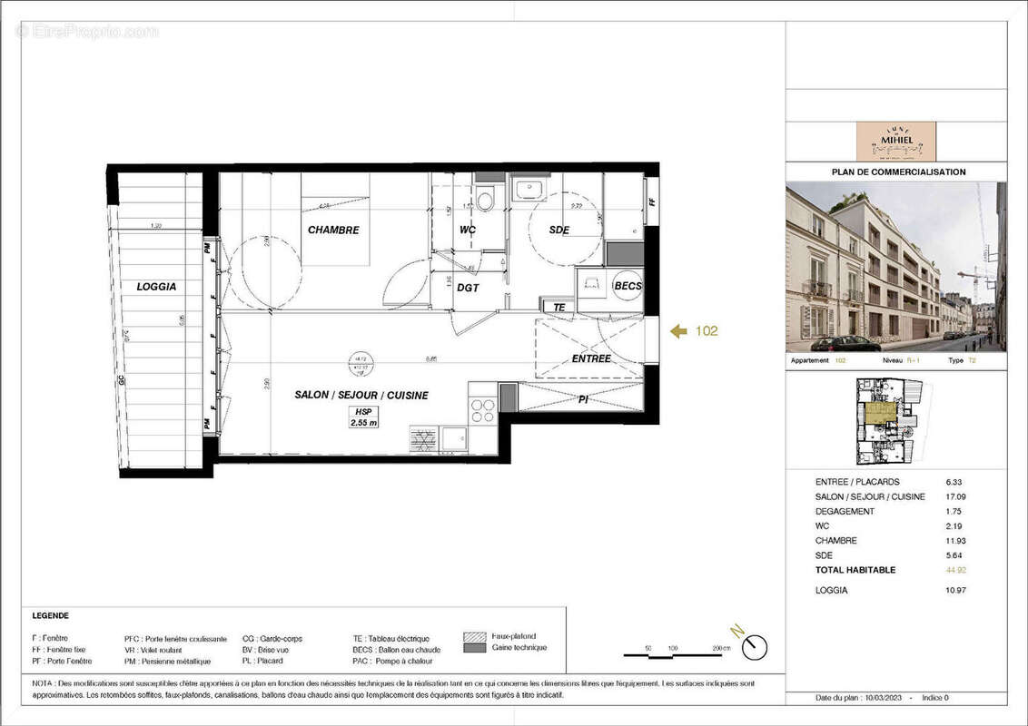Appartement à NANTES