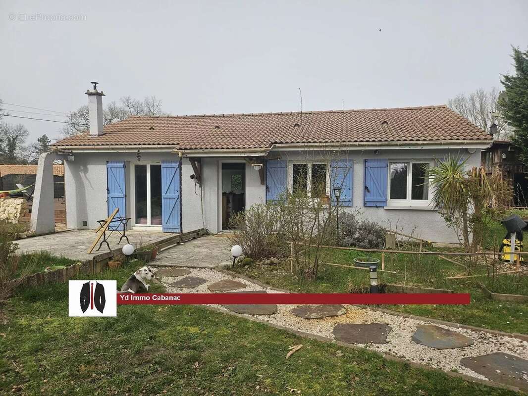 Maison à CABANAC-ET-VILLAGRAINS