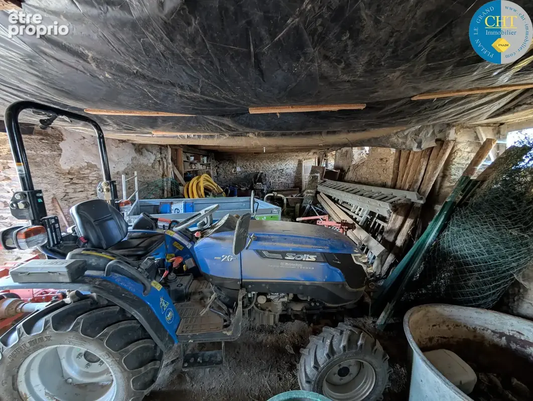 Ancien corps de ferme en pierres renove avec studio et dépendances à concoret (56430) avec cht immobilier - photo 52