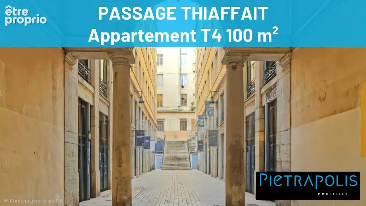 Photo Appartement à Lyon-1e au prix de 400 000€