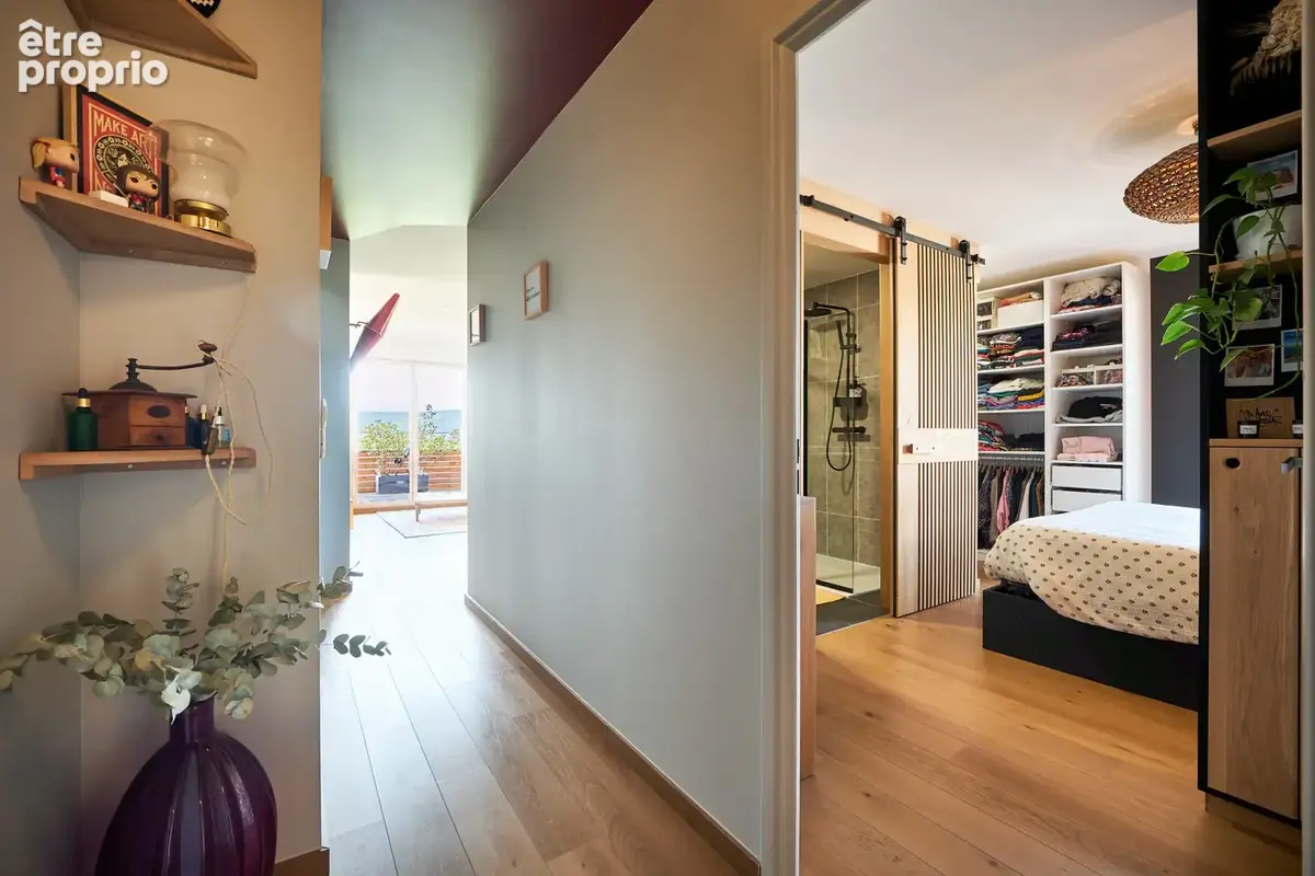 Annecy le vieux standing t4/5 dernier etage avec grande terrasse - photo 7
