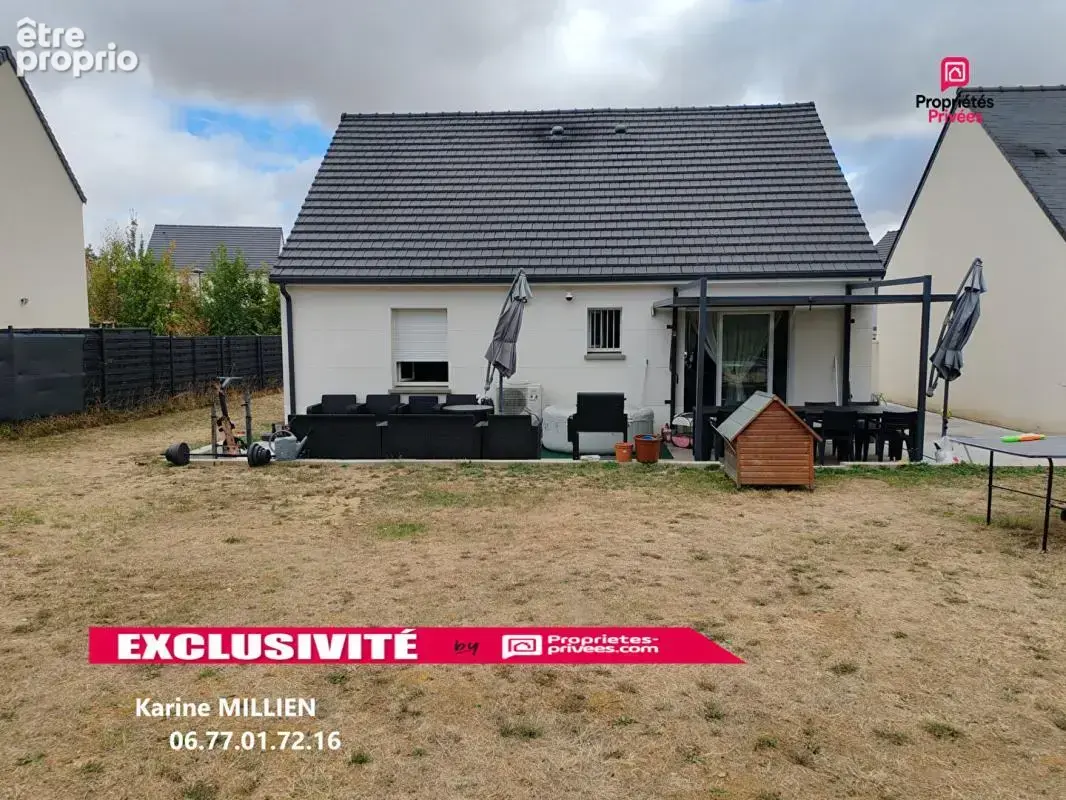 SAINT LUBIN DES JONCHERETS 28350 Maison individuelle de plain-pied - 2 chambres - 1 bureau - Terrain - 163000  HAI - photo 3