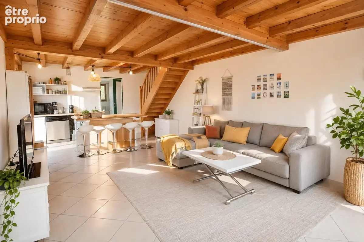 En exclusivité maison en pierre avec jardin - photo 4