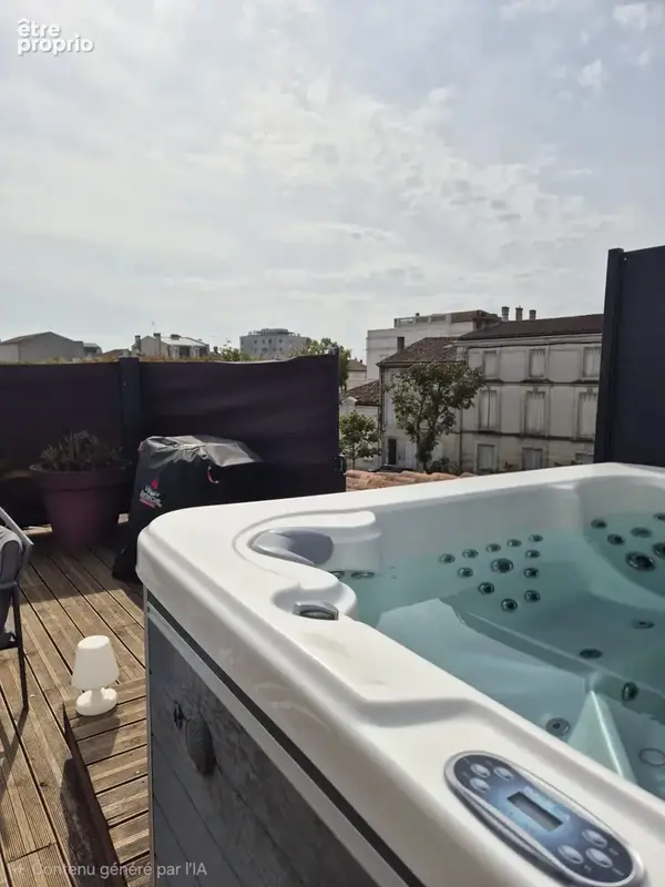 COGNAC centre ville, maison atypique avec terrasse et jacuzzi. - photo 4