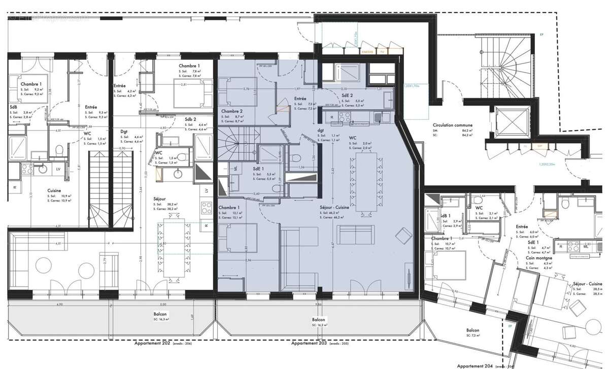 Appartement à CHATEL