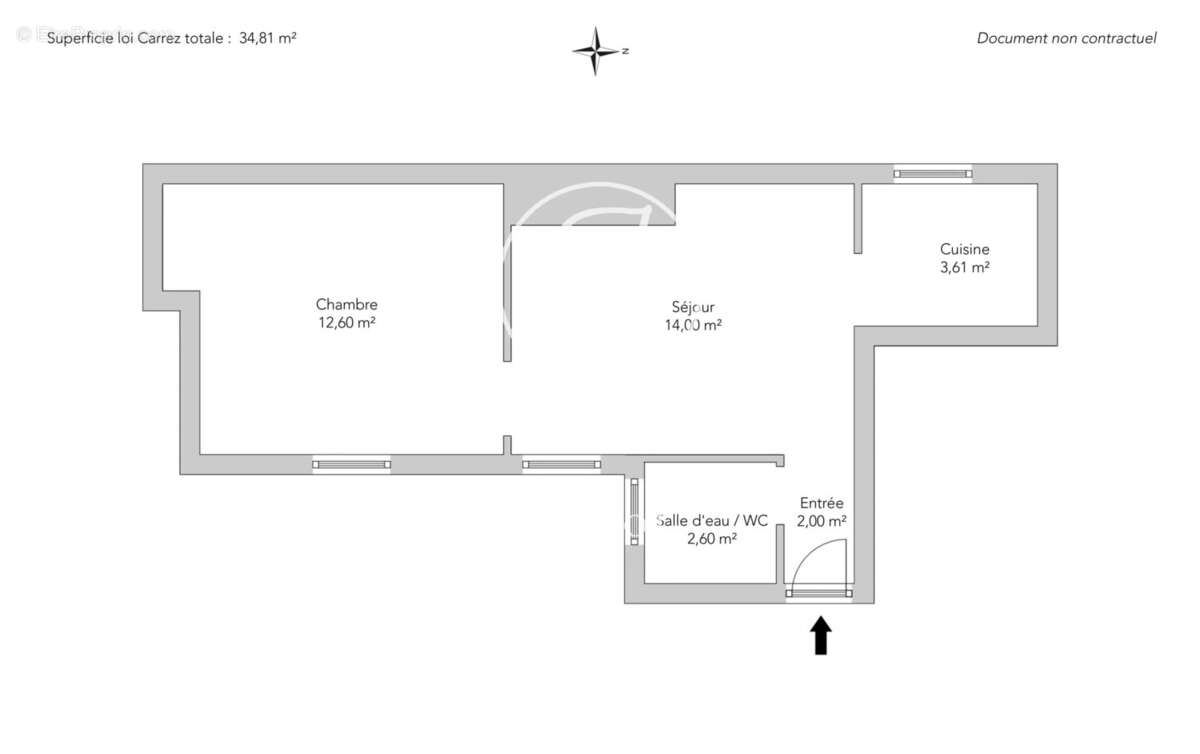 Appartement à PARIS-18E