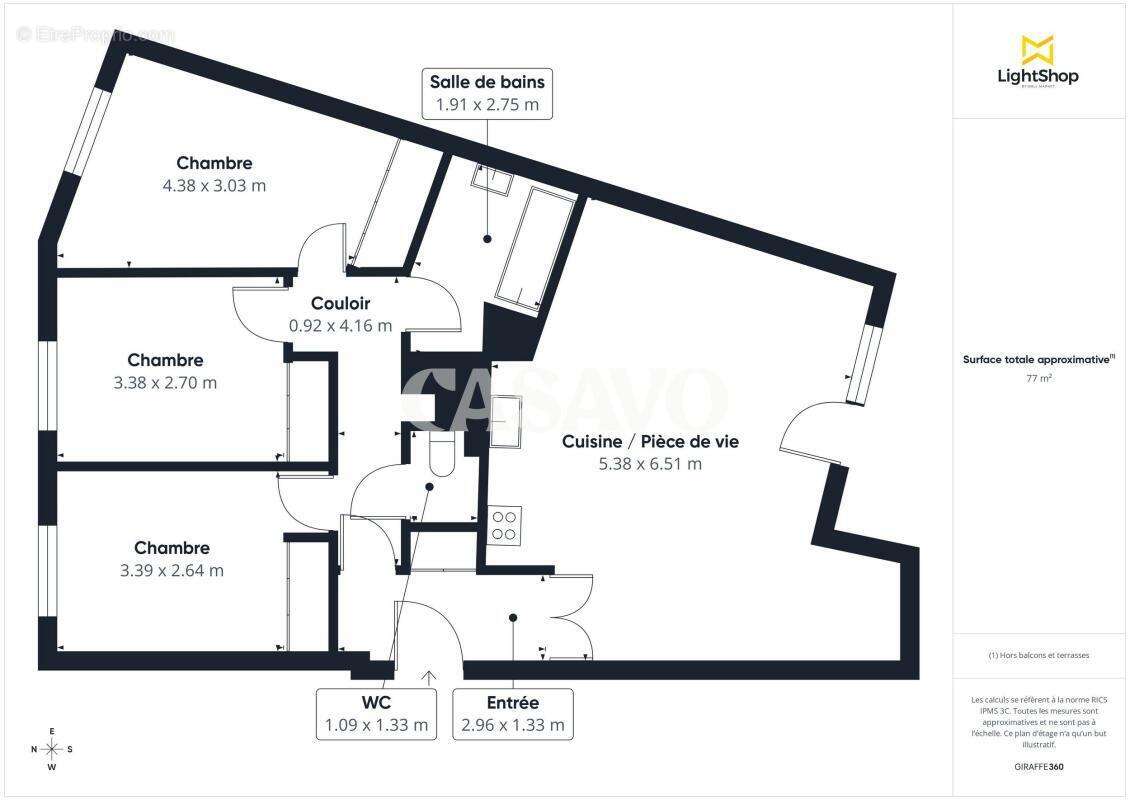 Appartement à DECINES-CHARPIEU