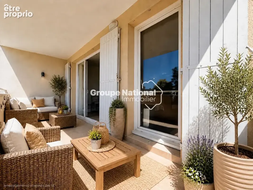 Appartement T3 lumineux avec grande terrasse ! - photo 4