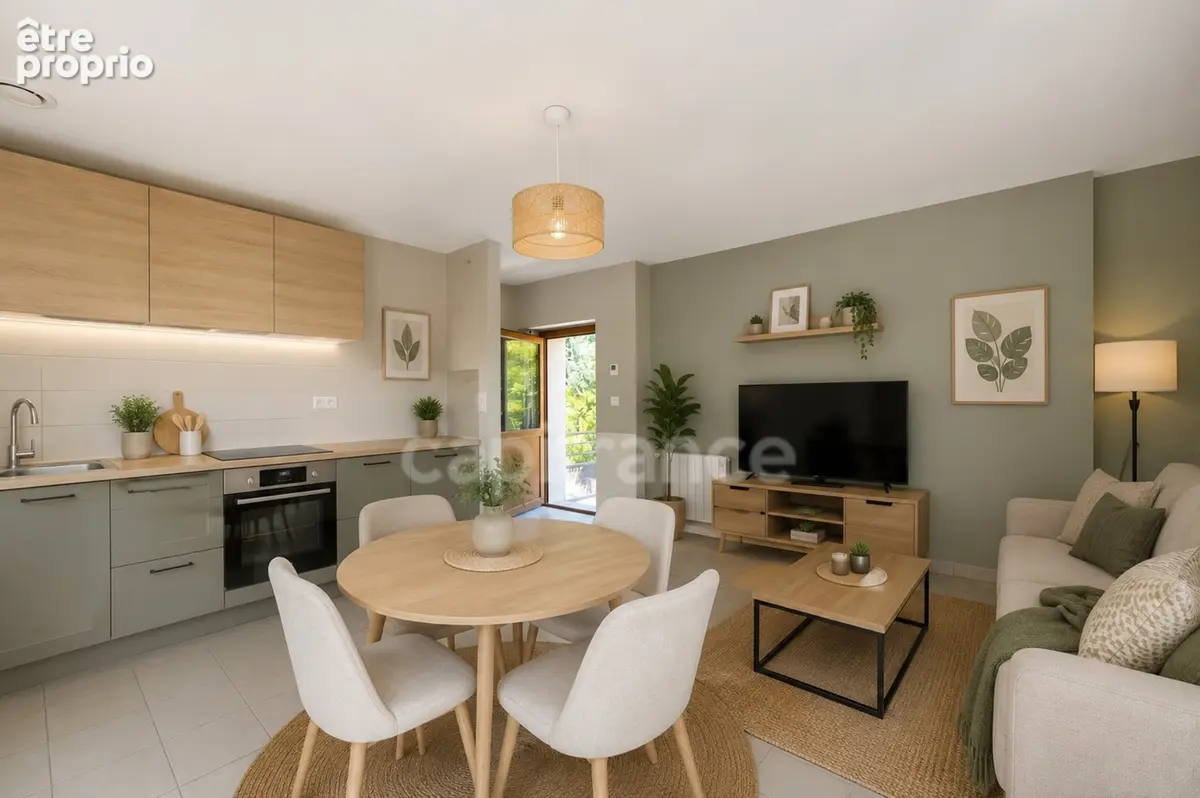 Maison en limite de campagne - 6 Pièces - Hauteurs de Givors - Divisée en 2 appartements - Potentiel locatif - photo 13