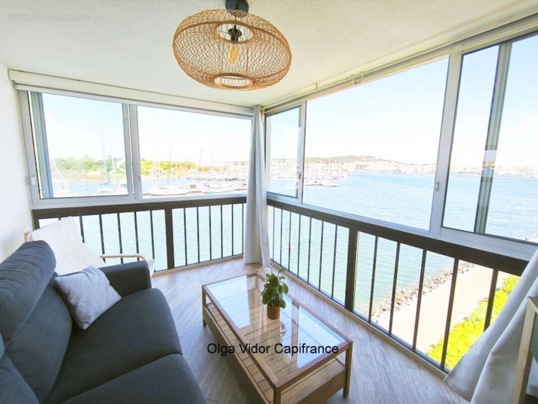LE CAP D'AGDE Appartement à vendre T2 + Cabine surface totale au sol 35,02 m² VUE MER - photo 2