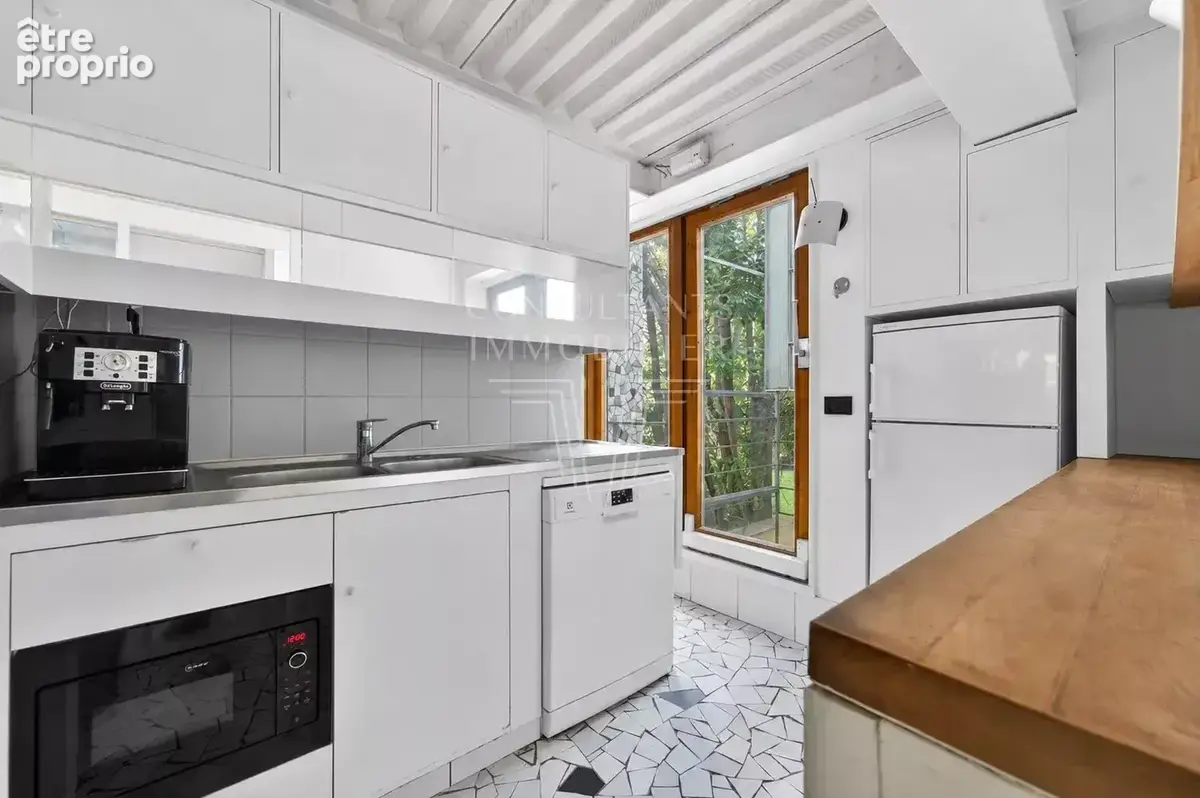 Rue st-jacques : maison terrasses et jardin - photo 20