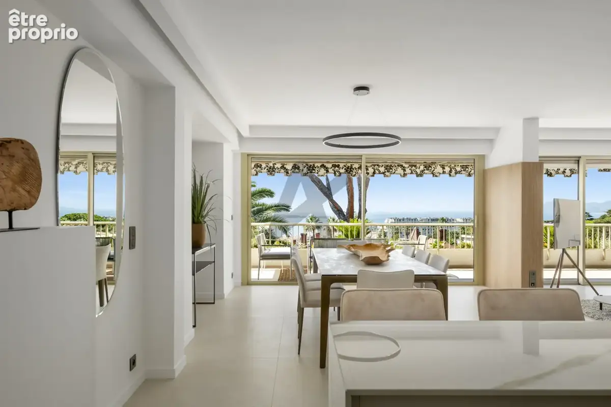 Cannes - Californie : 5P vue mer, garages et piscine - photo 3