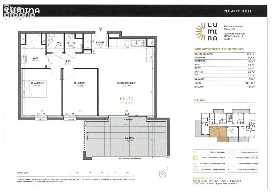 T3 neuf - residence lumina garche - photo 3