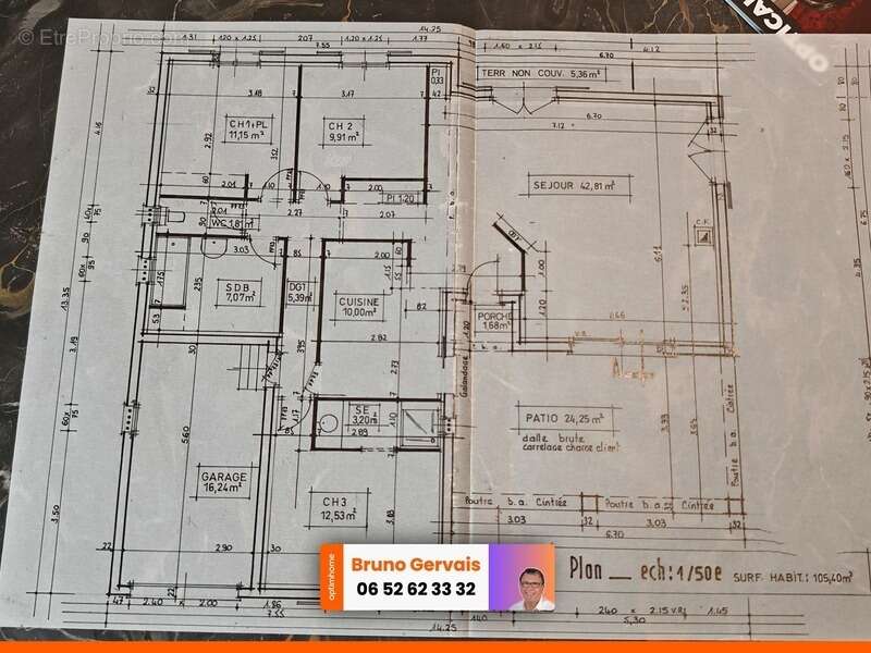 Maison à VILLEVEYRAC