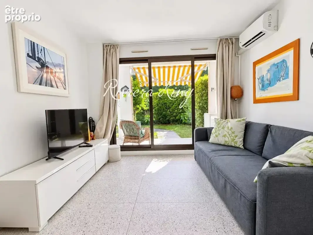 Appartement T3,  Rez-de-jardin rénové avec terrasse, vu jardin, piscine et accès mer - photo 3