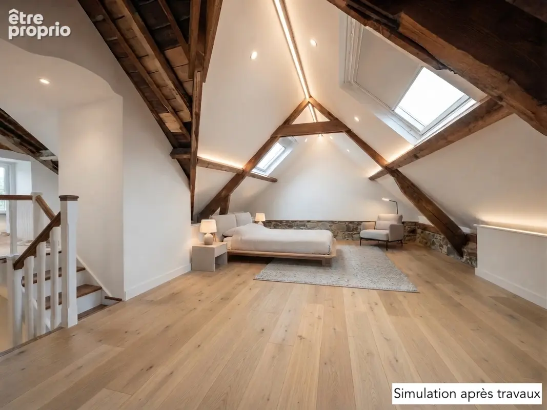 Appartement nouvelle ville - 28 m² - idéal investisseur - plateau à rénover - dernier étage - photo 2