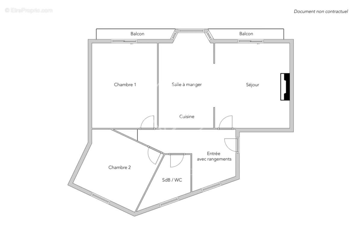 Appartement à PARIS-15E