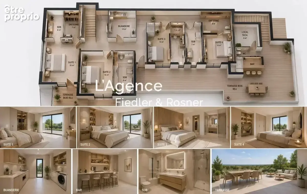 Ref 737 : terrain avec permis de construire – grimaud - photo 5