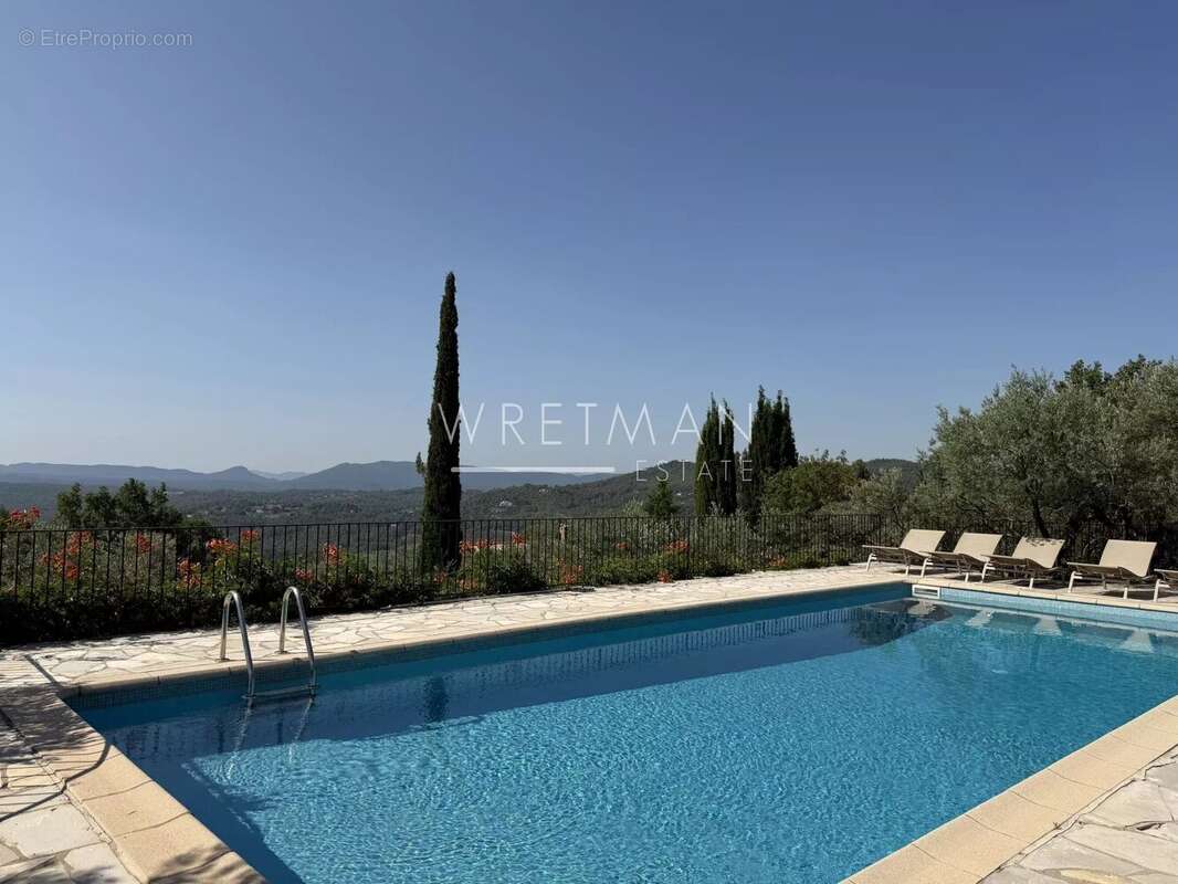 Villa en pierre avec 6 chambres et vue panoramique - SEILLANS - photo 4
