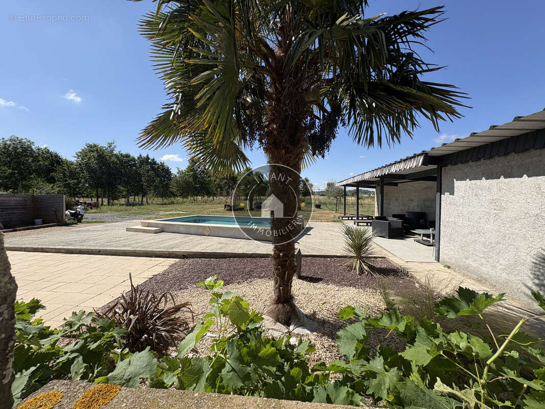 Belle longère ligérienne avec piscine et hangar - photo 13