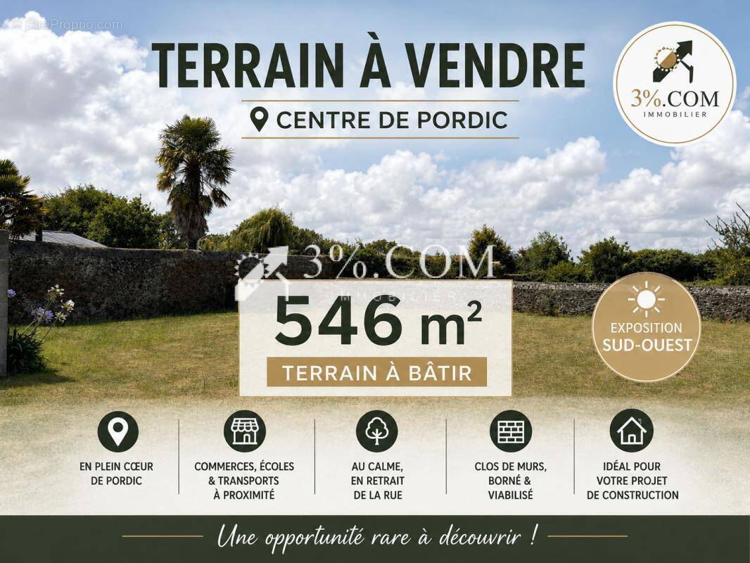 Terrain à PORDIC