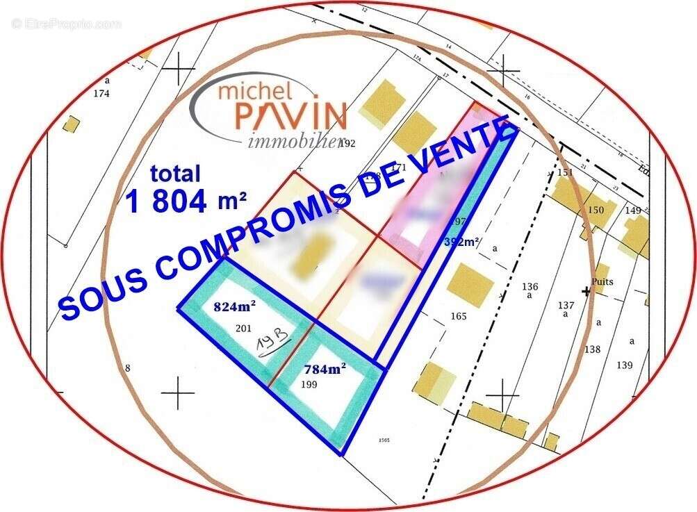 Terrain à LA GUERCHE-SUR-L'AUBOIS