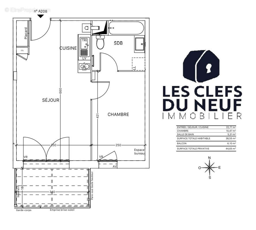 Appartement à TOURNEFEUILLE