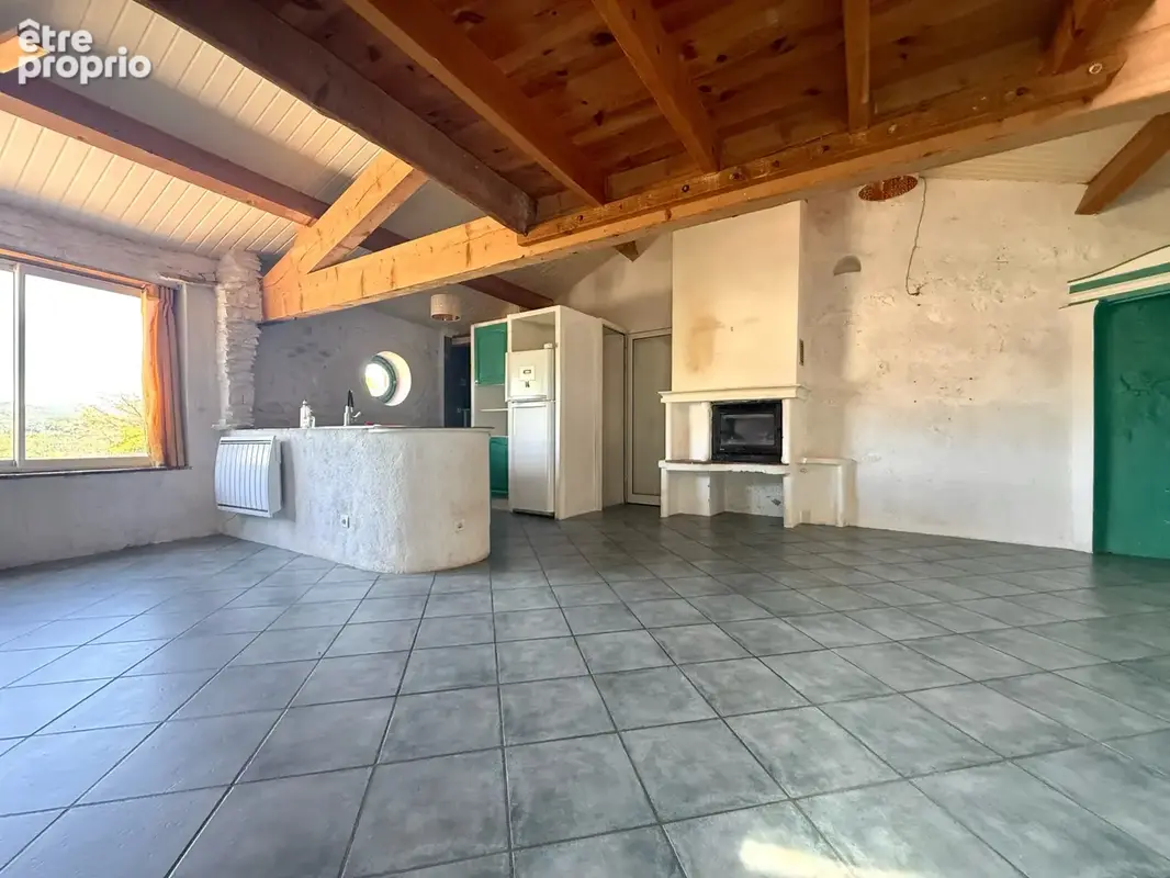 Maison de village en pierre avec Jardin et vue panoramique   Soumont (34700) - photo 7
