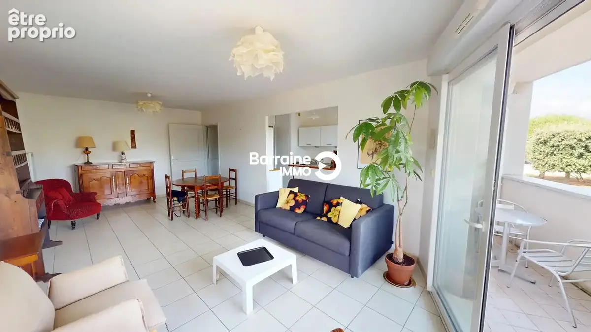 A vendre- lomener ? appartement t3 à deux pas de la mer - photo 2