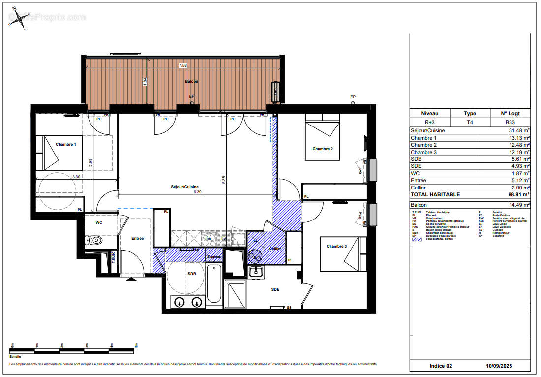 Appartement à TOULOUSE