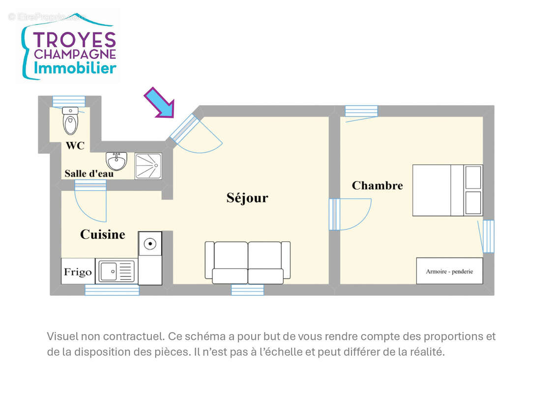 Appartement à TROYES