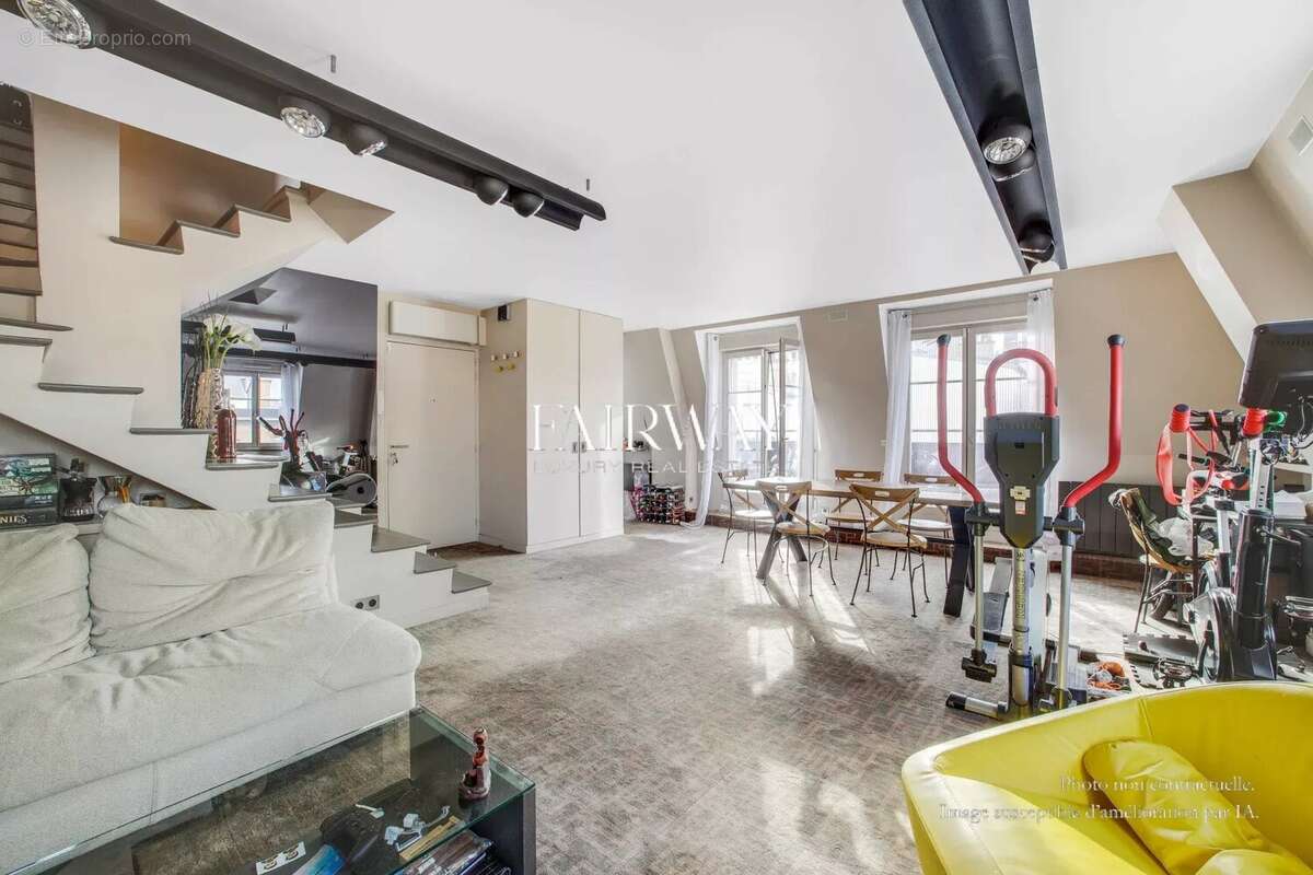 Duplex de standing de 3 pièces et 87m² avec terrasse plein sud de 50m² et parking, au cœur du marché Lévis – Paris 17ème - photo 5