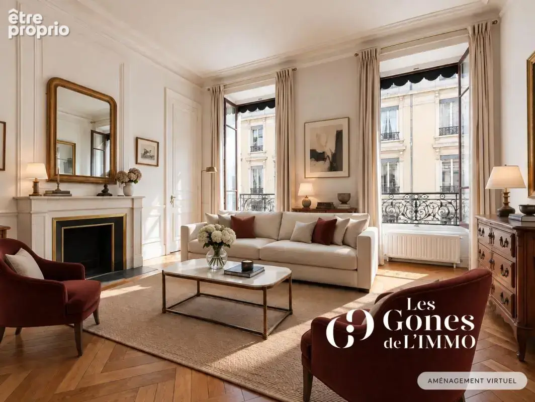 Fénelon  appartement haussmannien 103,62 m2   2/3 chambres - photo 7