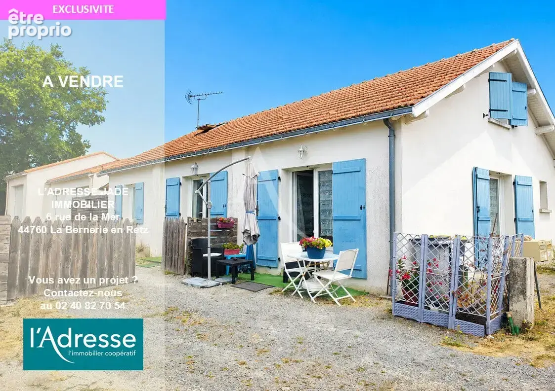 Maison à LA BERNERIE-EN-RETZ