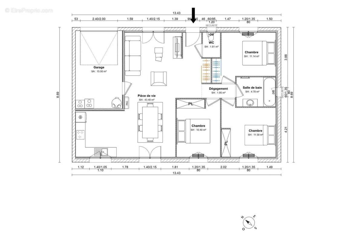 Maison à CIVAUX