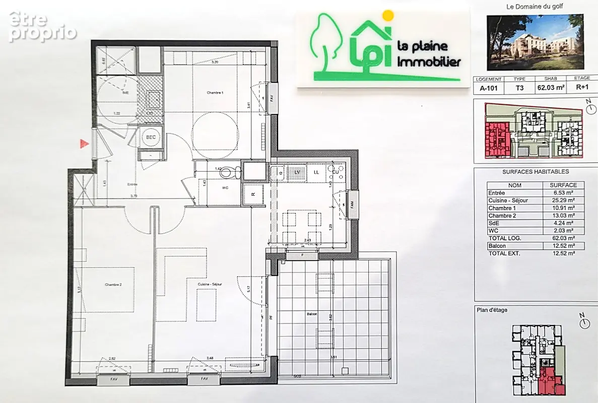 Photo Appartement à Epron au prix de 270 000€