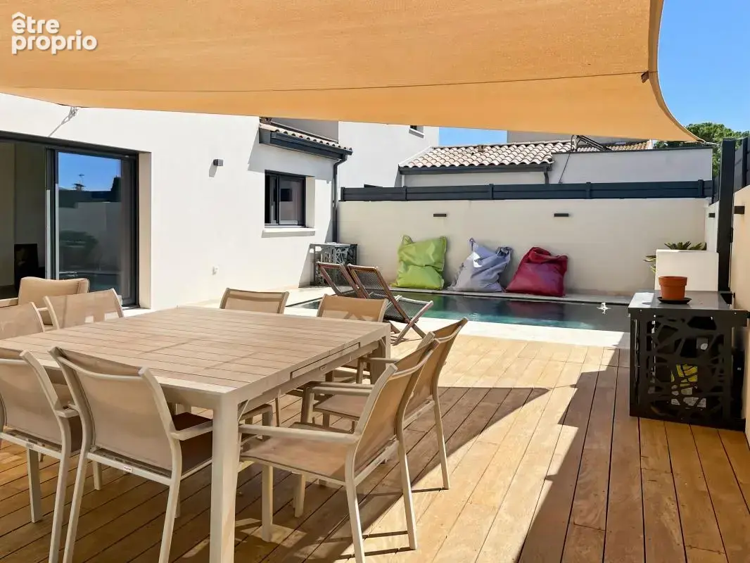 Vente maison récente à Marseillan avec superbe terrasse et piscine - photo 29