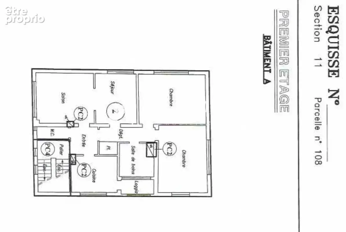 3%COM Magnifique appartement F3 87m2 rénové avec cave et gar - photo 11