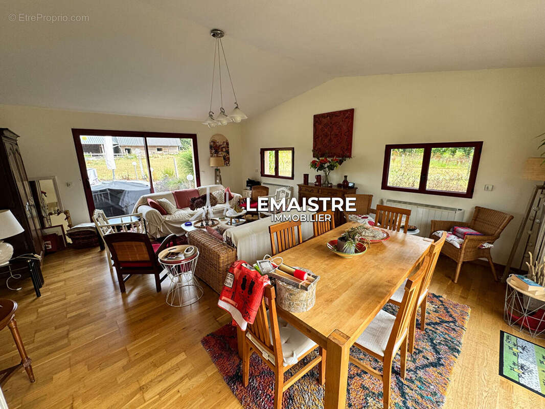 Entre GODERVILLE et TERRES-DE-CAUX - Maison de caractère 159 m² - 4 chambres - 11 000 m² - Dépendances et écuries - photo 7