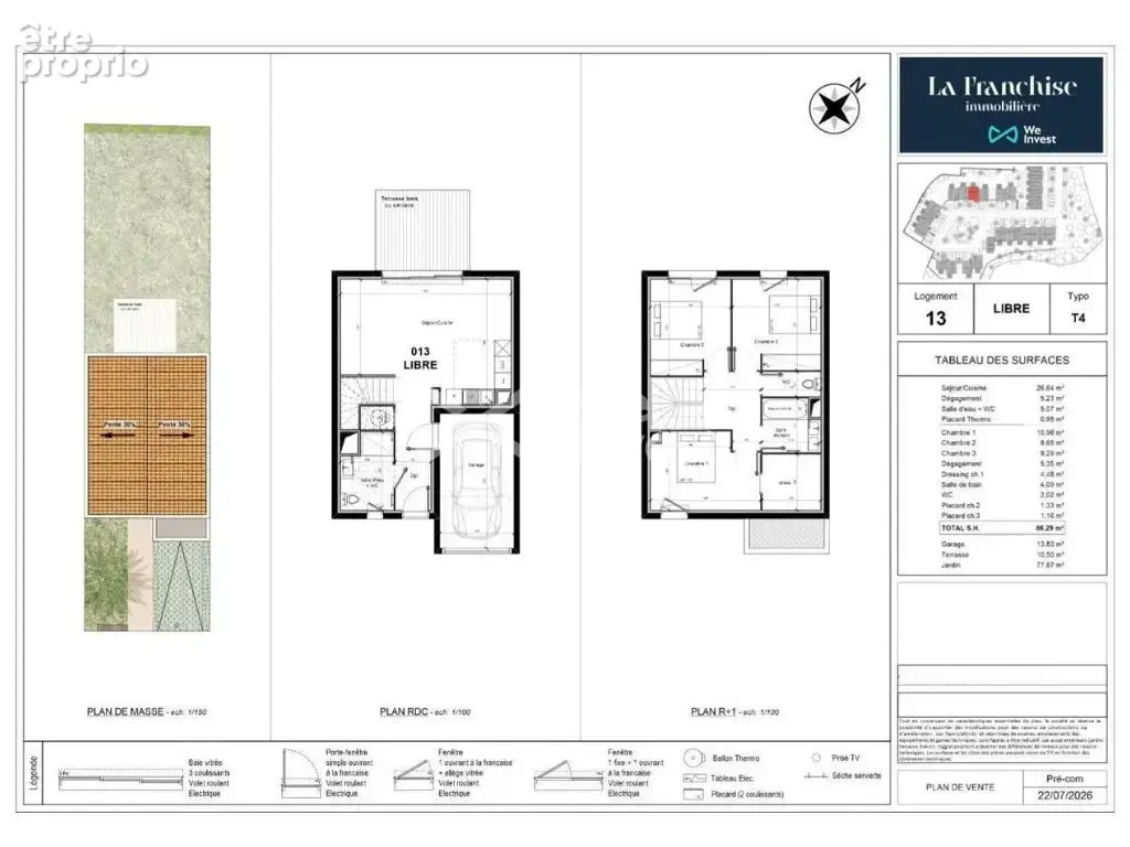 Maison 4 pièces 86 m² à vendre à Poussan (34560) - photo 3