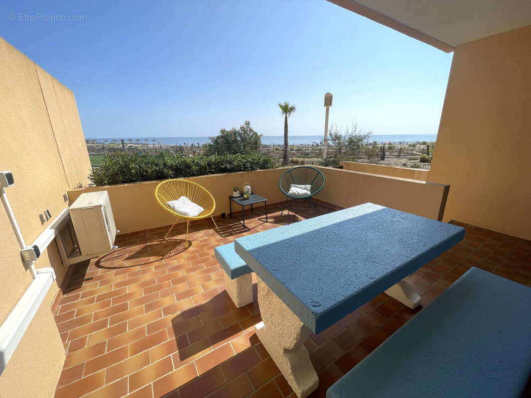Le Barcarès Superbe T3 front de mer, vue mer avec pisicne accès direct plage ! - photo 27