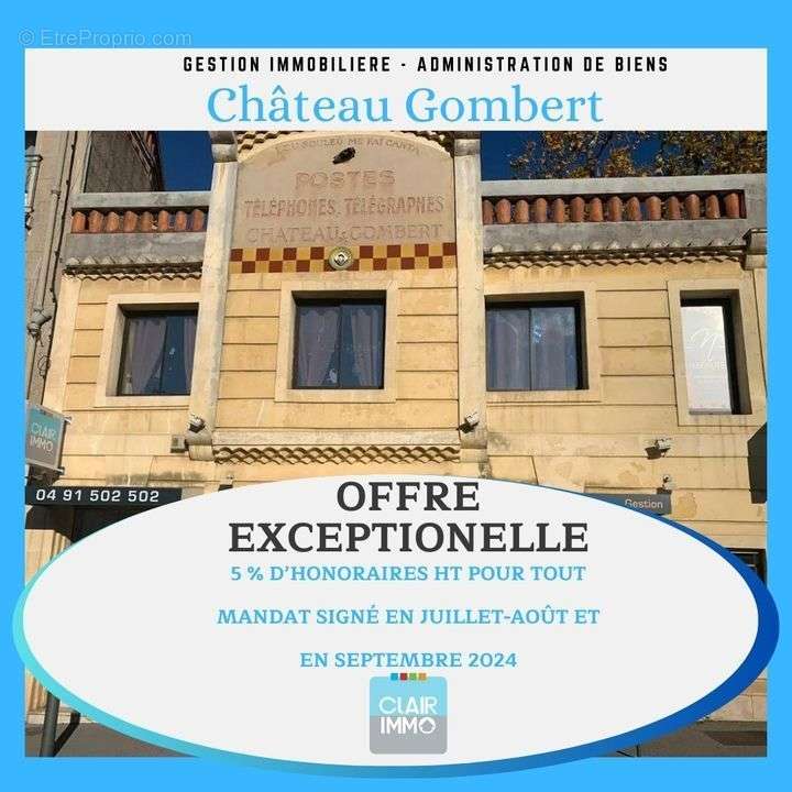 Appartement à MARSEILLE-2E