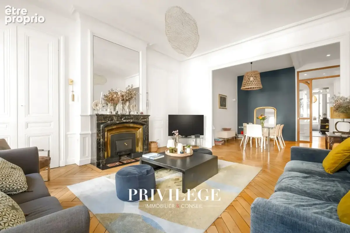 Appartement bourgeois de 110 m2   Lyon 3e, quartier Préfecture - photo 4